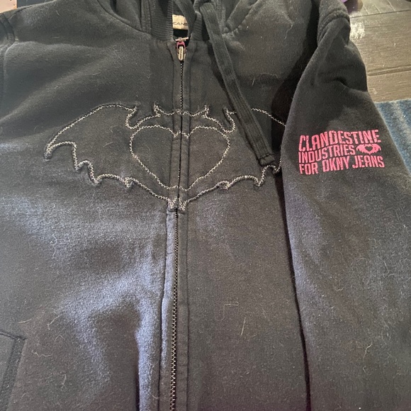 Clandestine for DKNY Tops - Clandestine by Pete Wentz sweatshirt